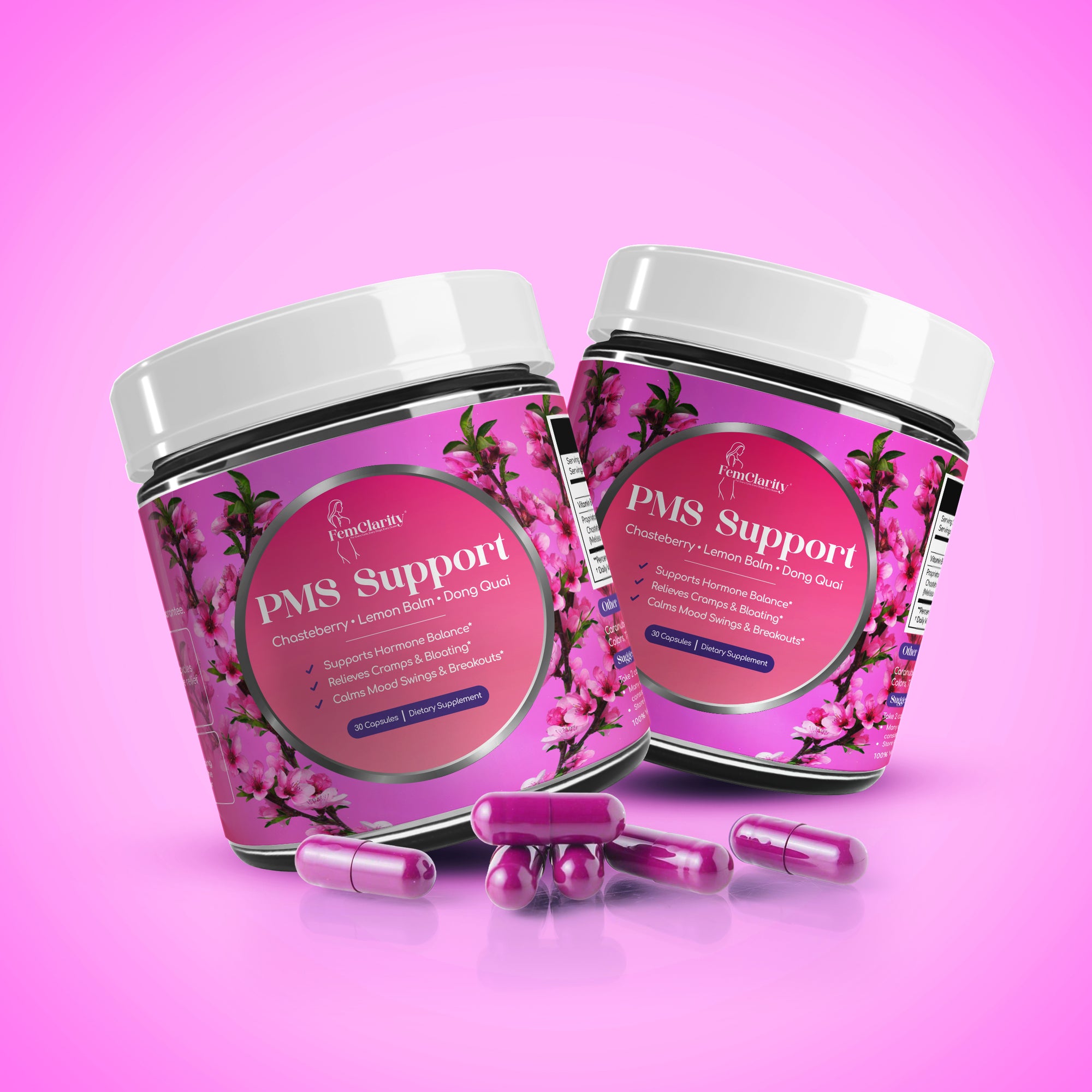 FemClarity™ PMS Support – PMS Support Supplement for Women