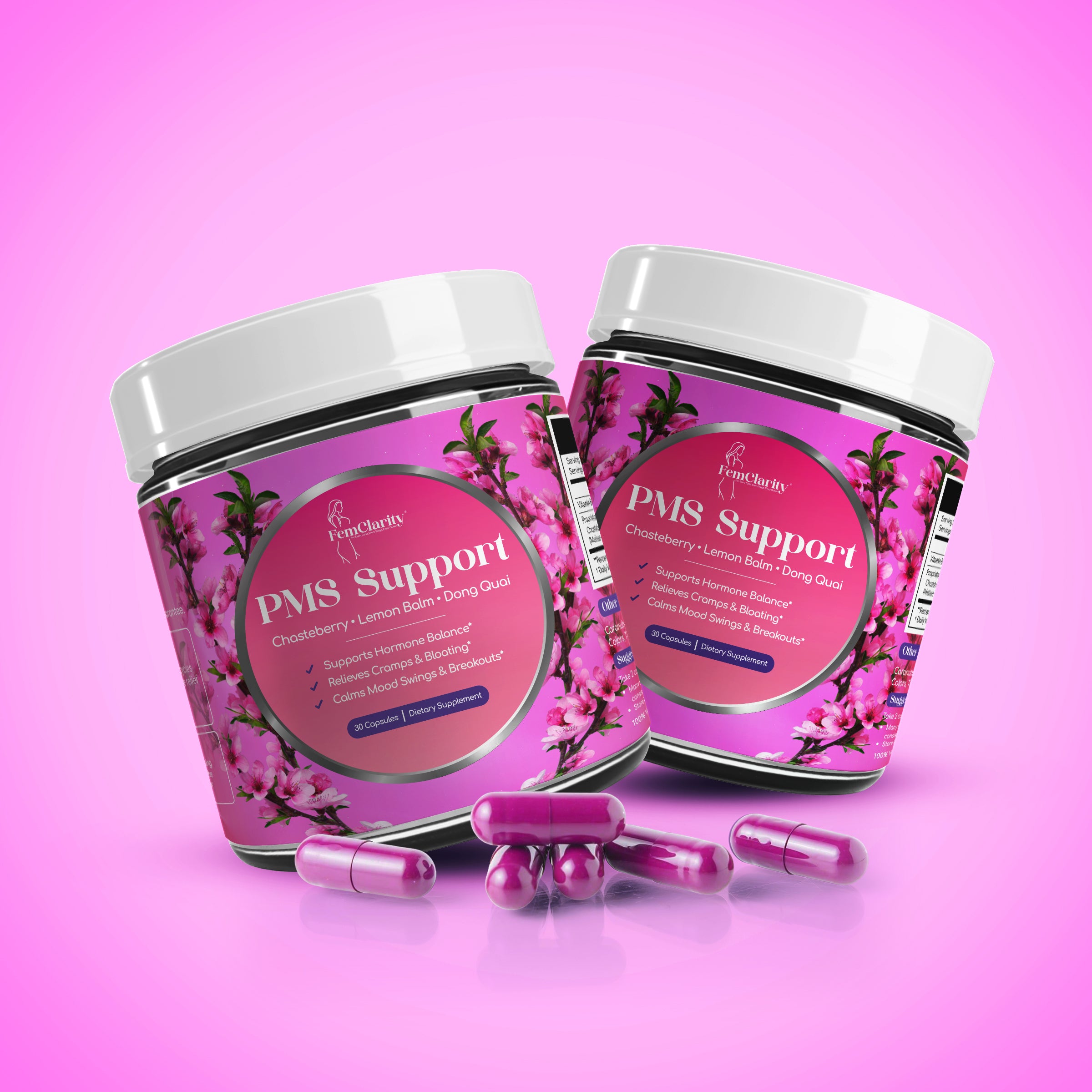 FemClarity™ PMS Support – PMS Support Supplement for Women