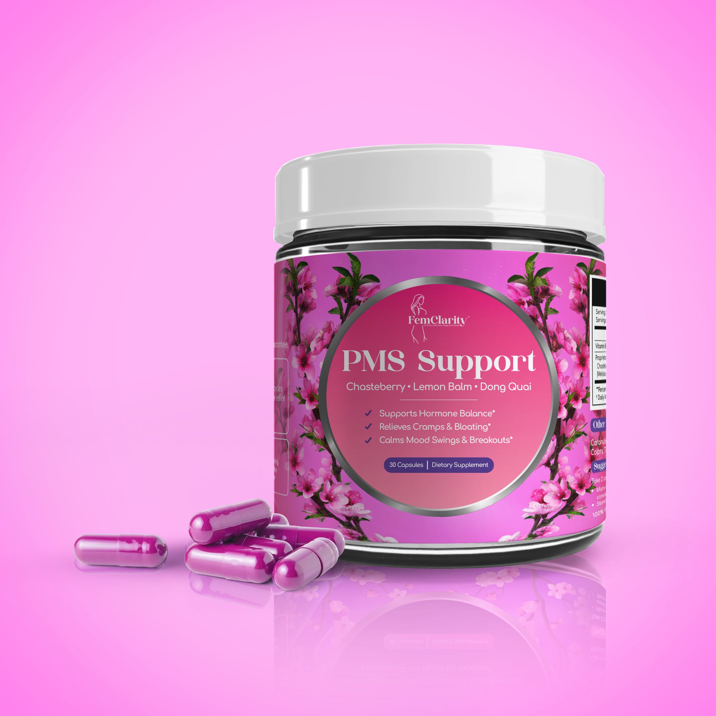 FemClarity™ PMS Support – PMS Support Supplement for Women